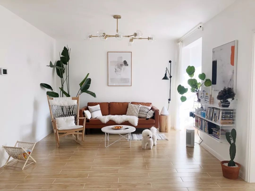 客厅摆上驼色沙发，轻松打造轻奢风装修效果图片_14