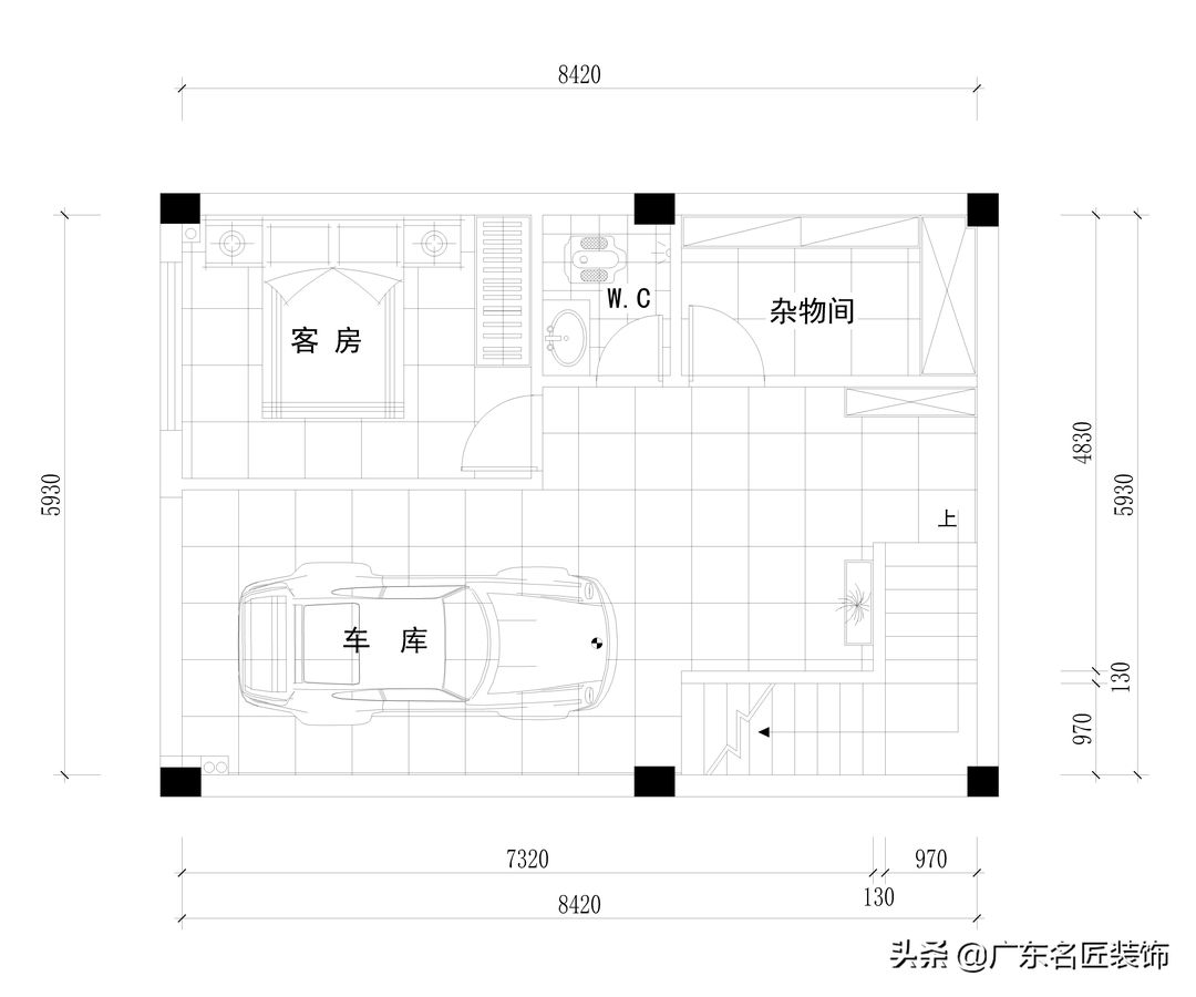 270m²欧式奢华别墅，百万级别全屋大理石筑造成功人士标配豪宅装修效果图片_1
