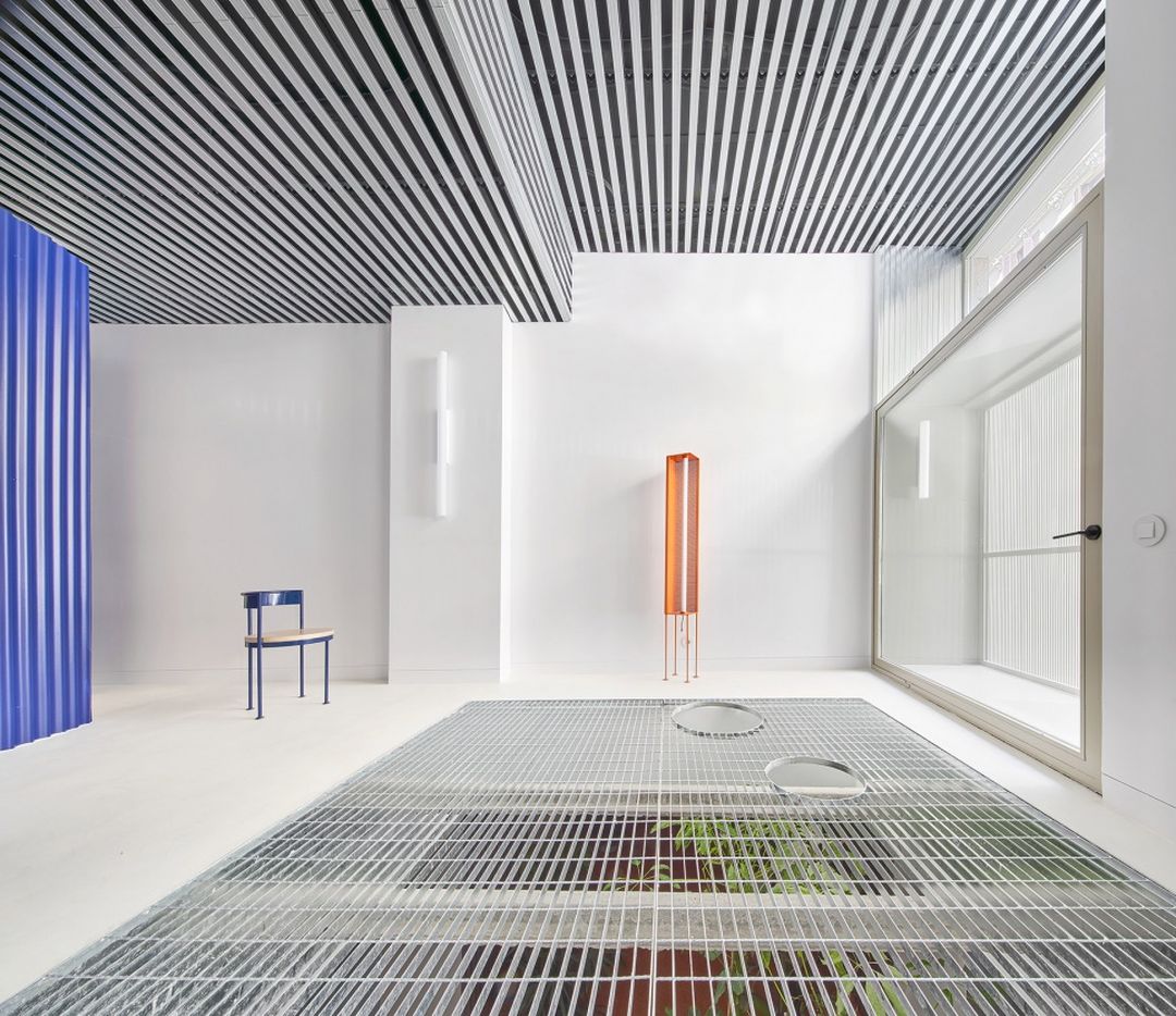 带有超现实地下花园的复式住宅 | Lucas y Hernández装修效果图片_2