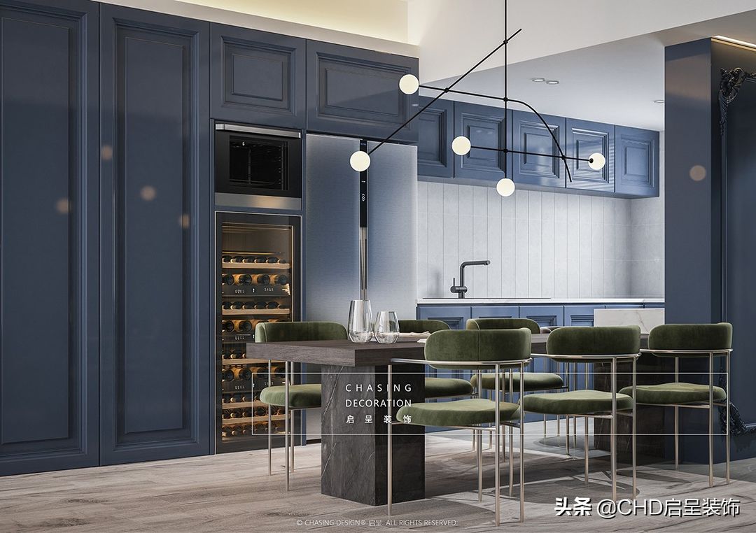 CHASING DESIGN 启呈 | 祈福·最近很流行的现代美式风格，超赞装修效果图片_3