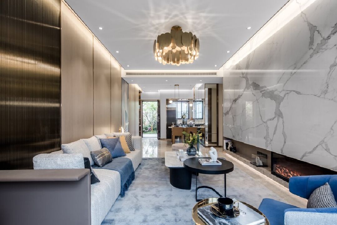 「家居设计」恰到好处的温柔轻奢，三户型品质美学家 | 圣易文装修效果图片_6