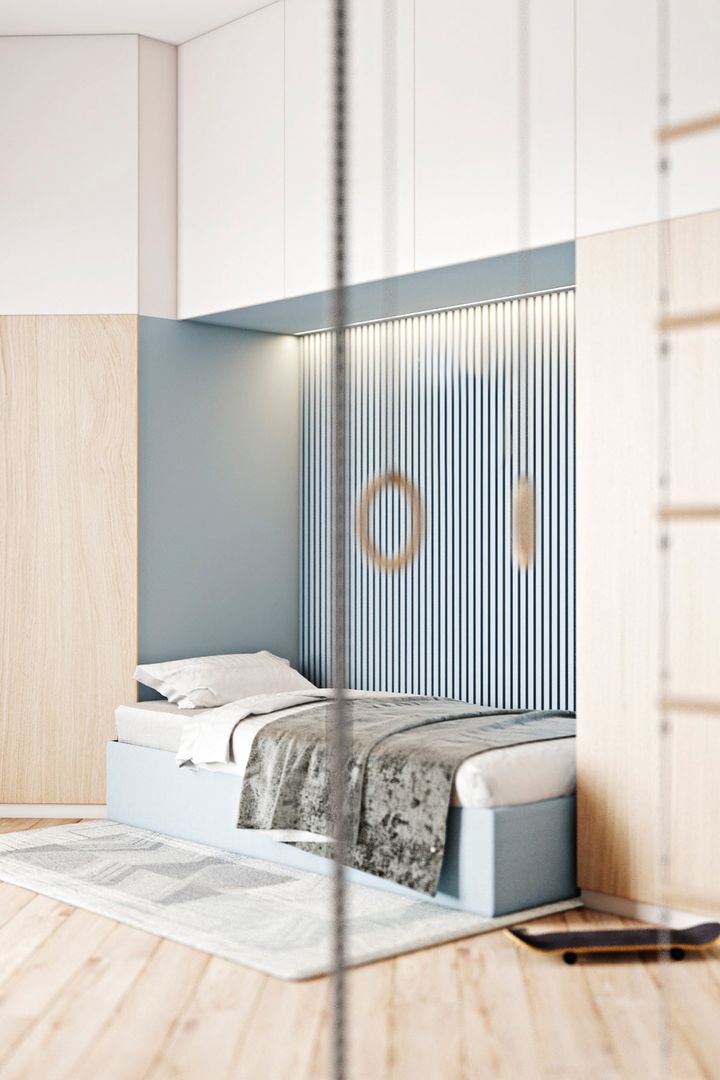 儿童房这样设计，fashion有趣也实用装修效果图片_9