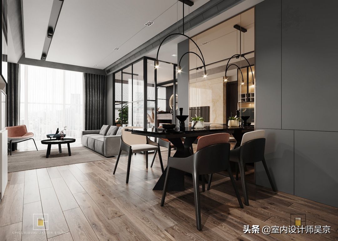 灰色调，小户型，8090的最爱装修效果图片_4