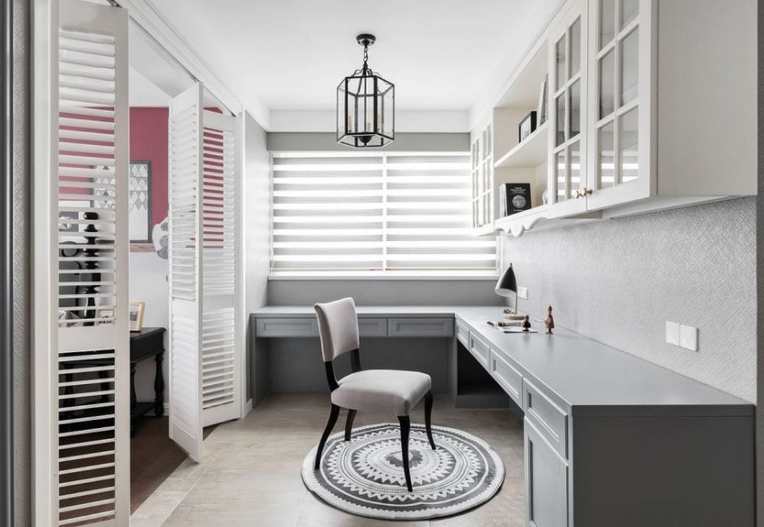 16张小户型适用的书房设计，可以参考装修效果图片_3