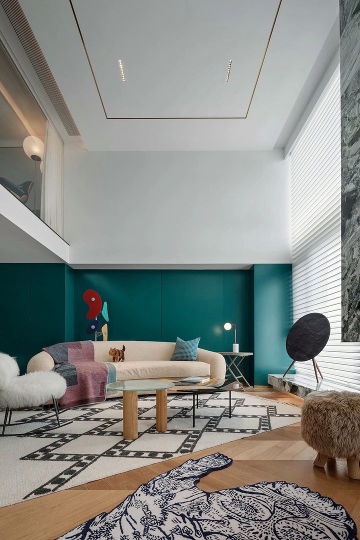 「家居设计」一个人住300m2 复式公寓，可以安放灵魂的家装修效果图片_12