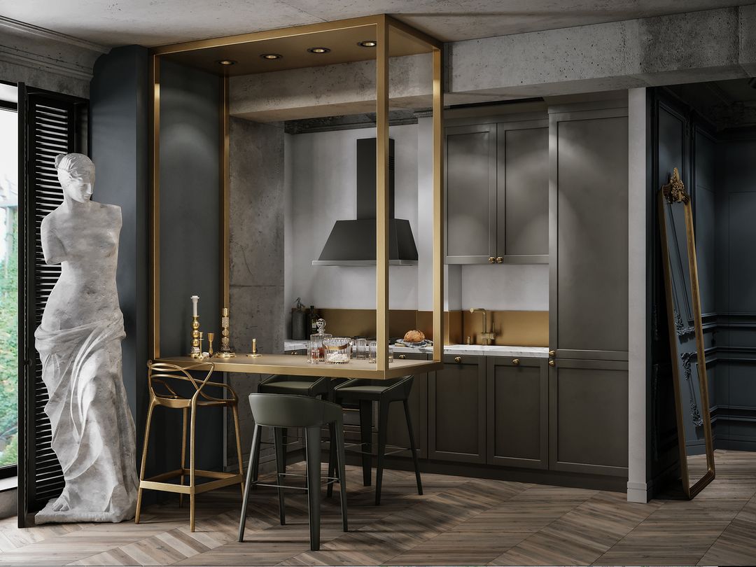 「家居设计」 极简欧式 - 并不只有繁琐才能表达欧式装修效果图片_3