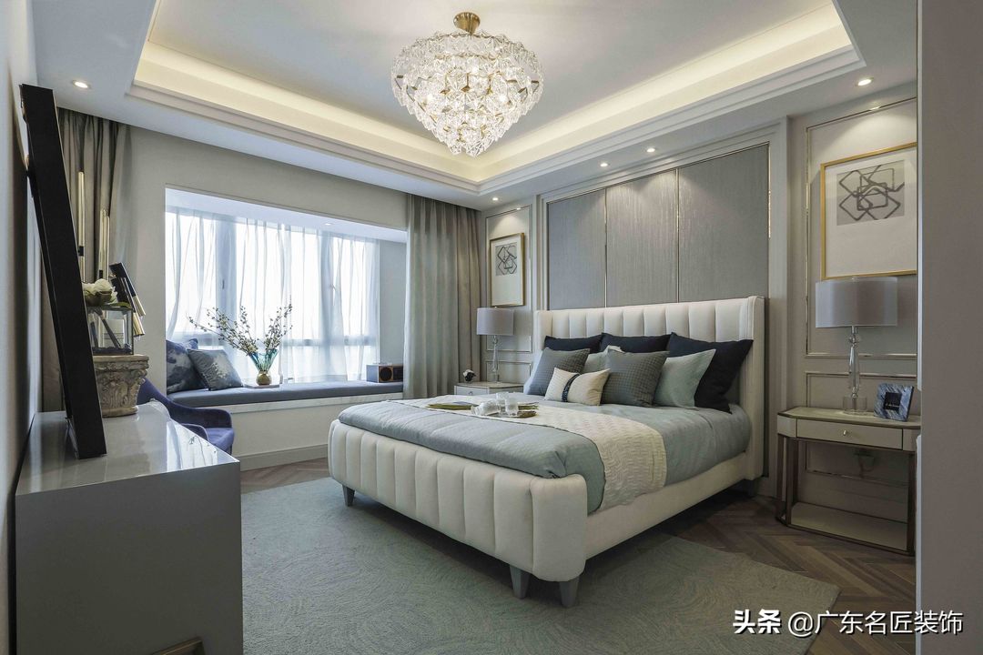 135m²欧式轻奢靓家，给你浪漫巴黎般的舒适生活装修效果图片_15