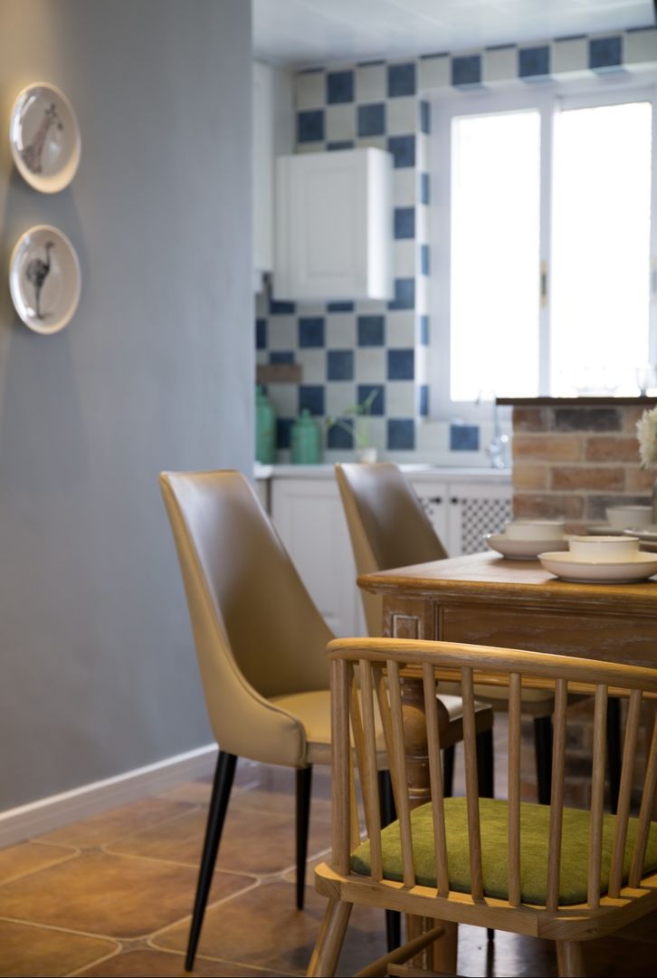 「家居设计」105m2现代美式，浪漫优雅，奢华端庄 | 自贡名筑设计装修效果图片_2