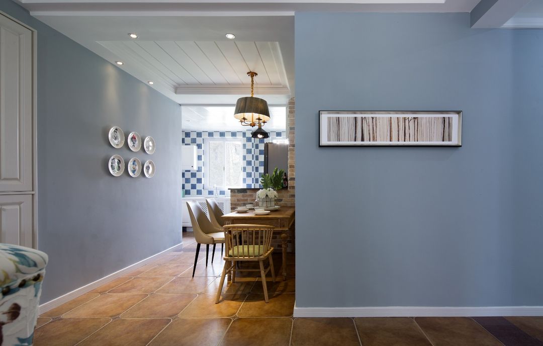 「家居设计」105m2现代美式，浪漫优雅，奢华端庄 | 自贡名筑设计装修效果图片_13