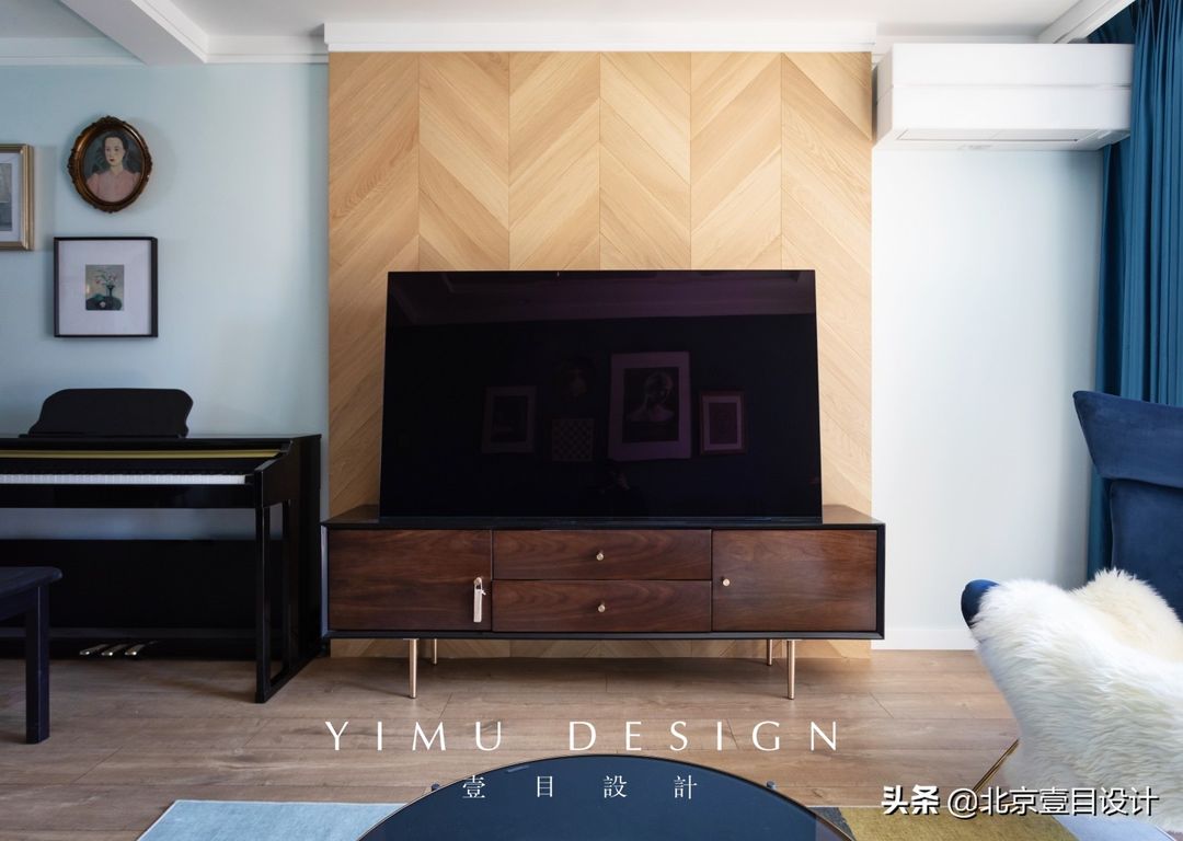 复古轻奢元素打造为精致且灵动的大气时尚现代风装修效果图片_4