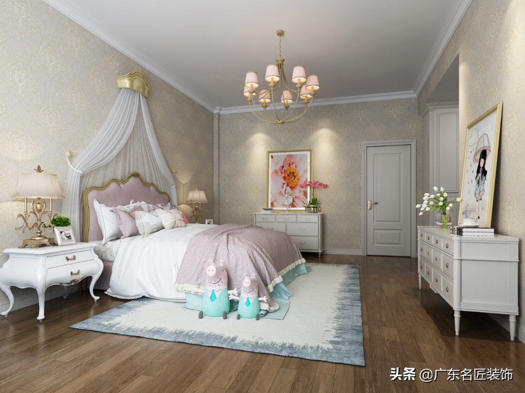 270m²欧式奢华别墅，百万级别全屋大理石筑造成功人士标配豪宅装修效果图片_12