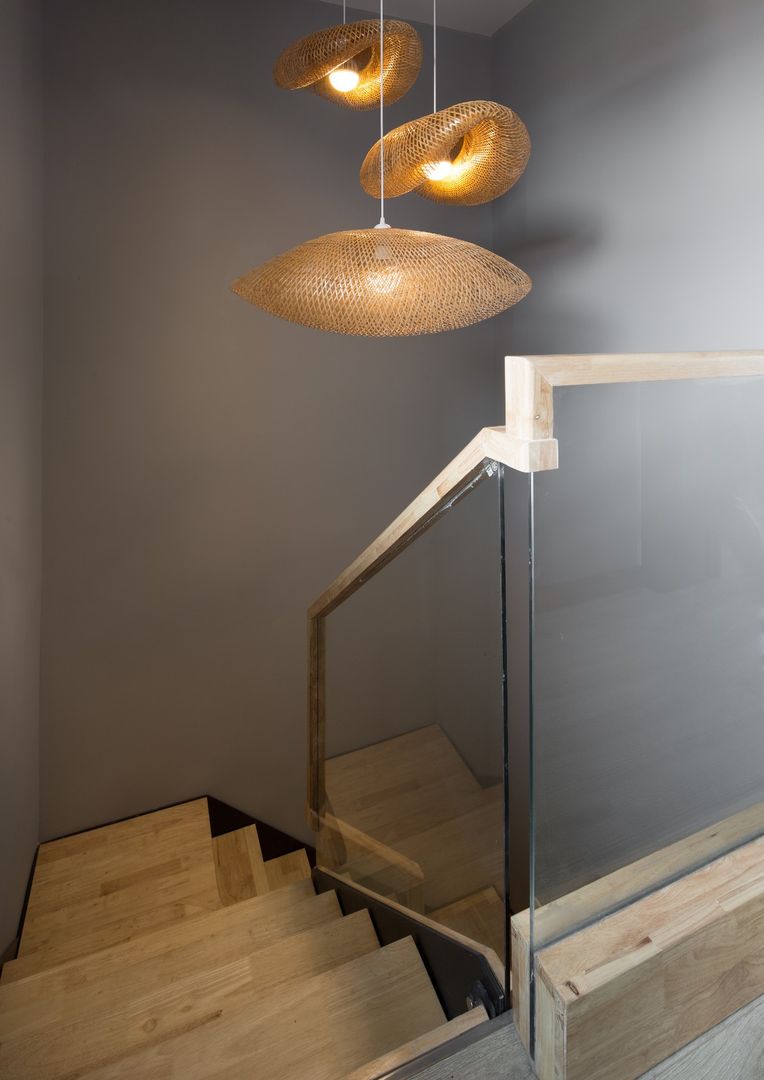 「家居设计」日系风复式住宅，充满原木气息的家 | 名筑设计装修效果图片_14