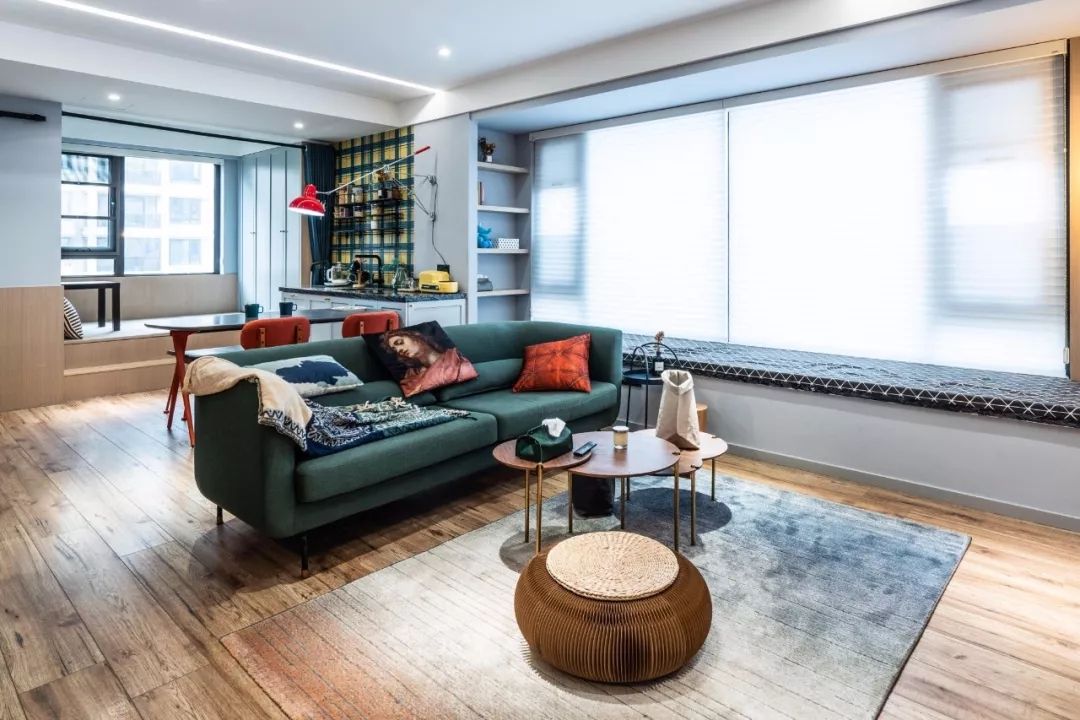 客厅有飘窗，18张软装搭配值得参考装修效果图片_9