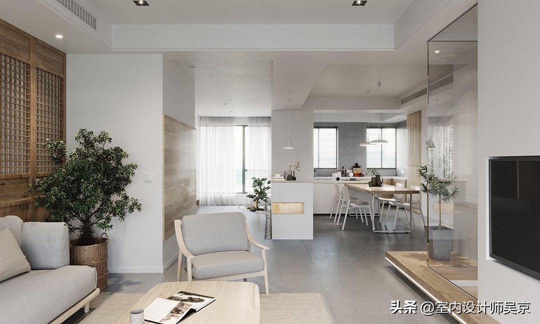 治愈系日式原木风，返璞归真的生活美的像首诗！装修效果图片_6