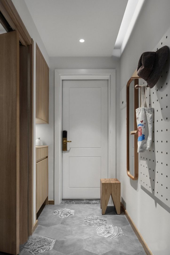 18张高颜值入户玄关设计，领略一进门的美装修效果图片_5