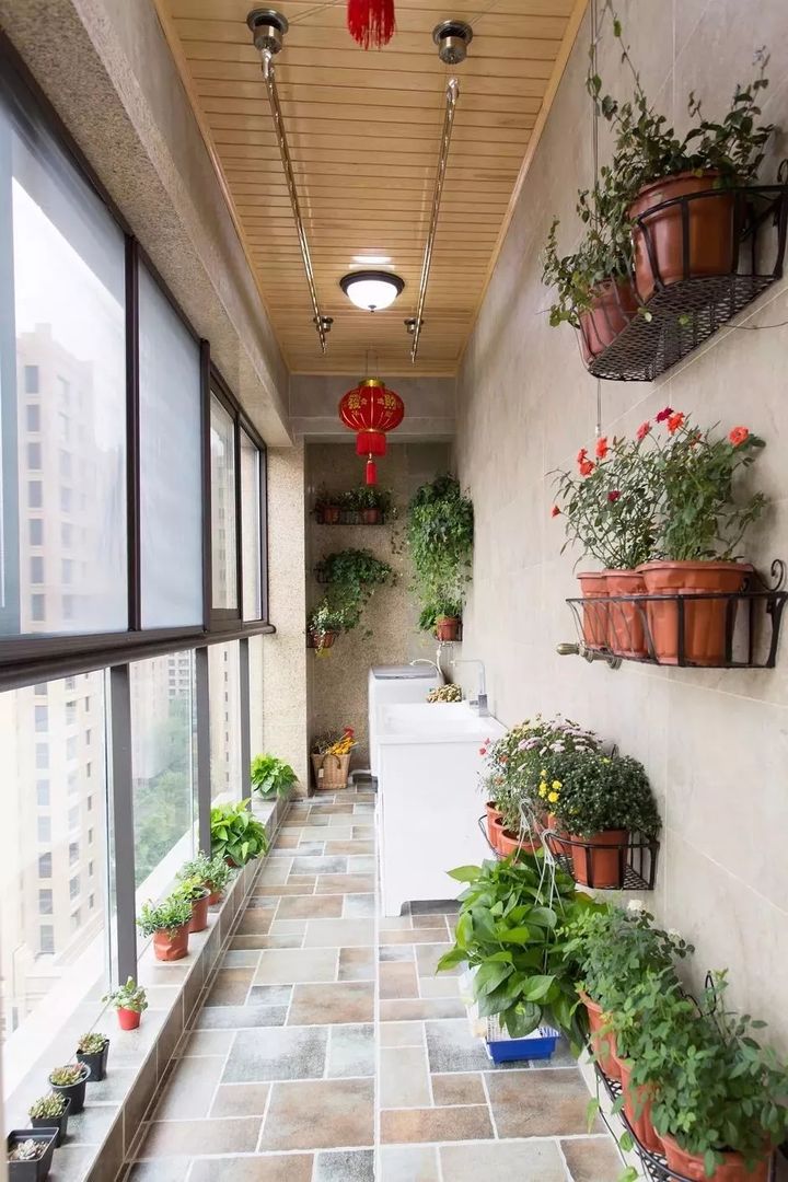 32张封闭式阳台设计，最全的参考收了备用装修效果图片_15