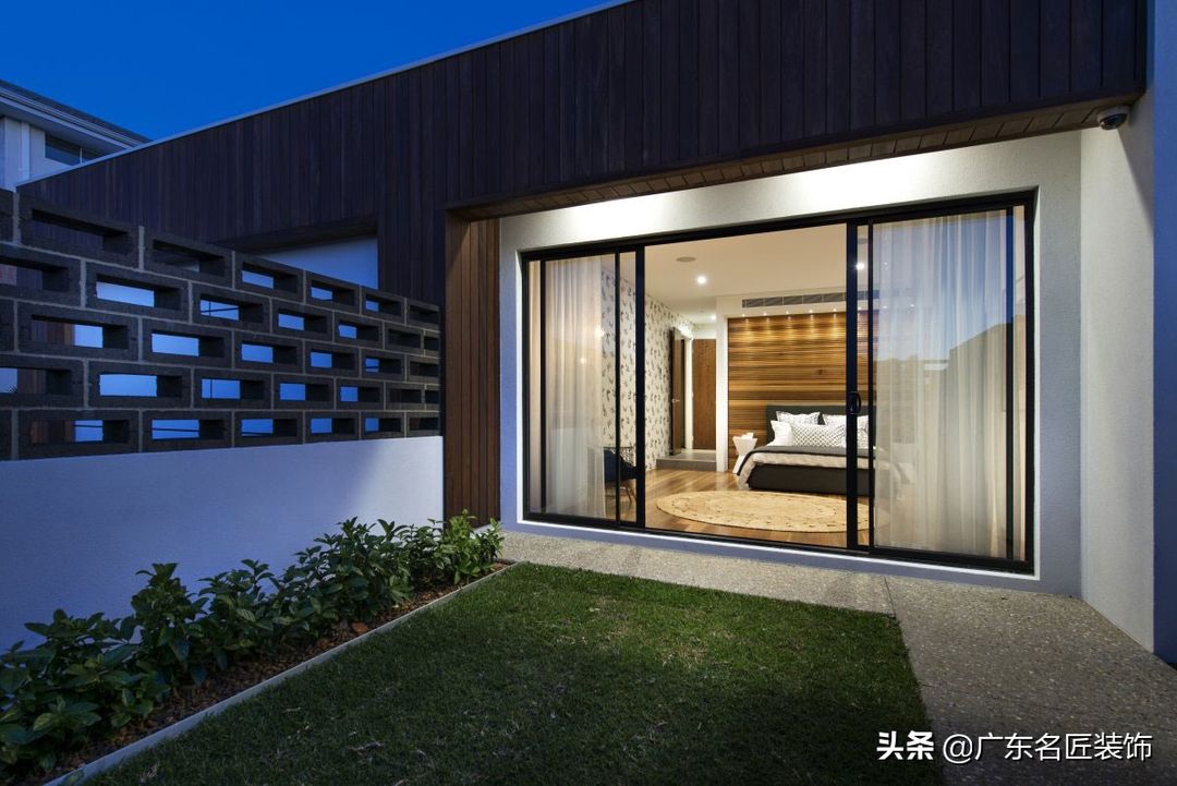 428m²清新北欧风格别墅，客厅与花园相连不能再美了装修效果图片_15