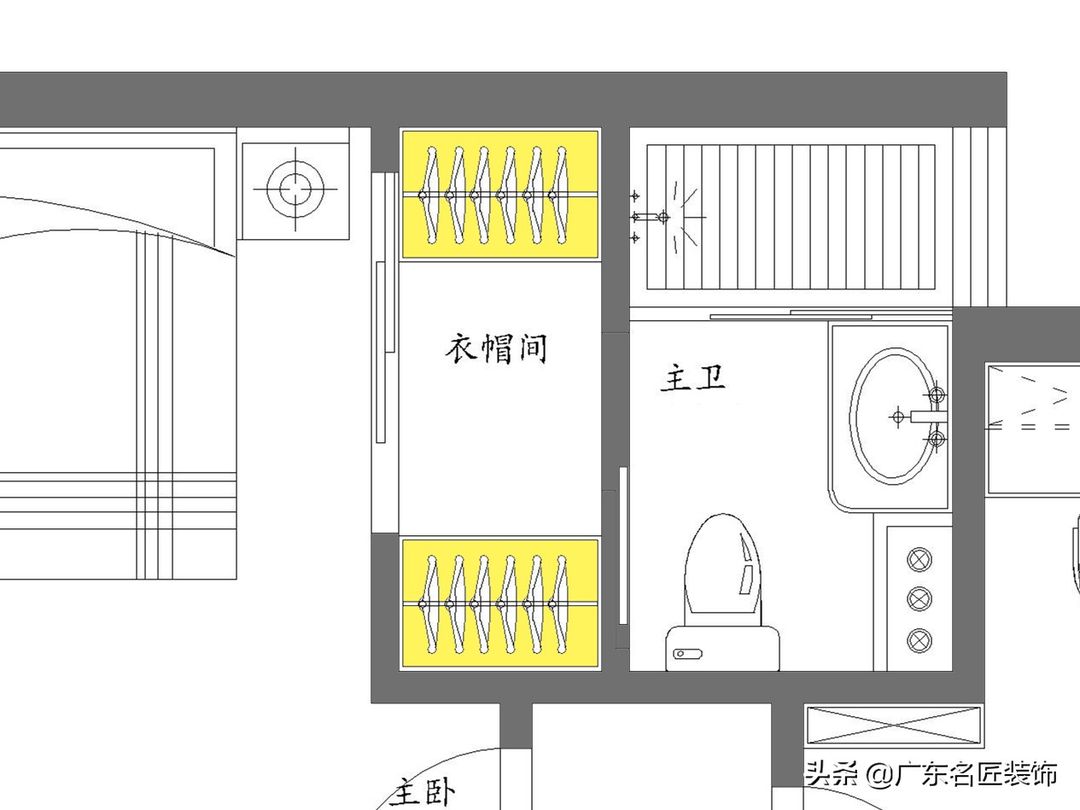 高级灰轻奢靓家，设计师做了这个小改动，家居收纳空间提升50%装修效果图片_11