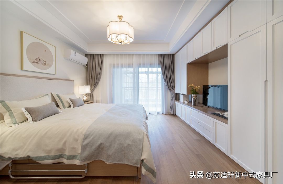 新中式三居卧室装修效果图装修效果图片_3