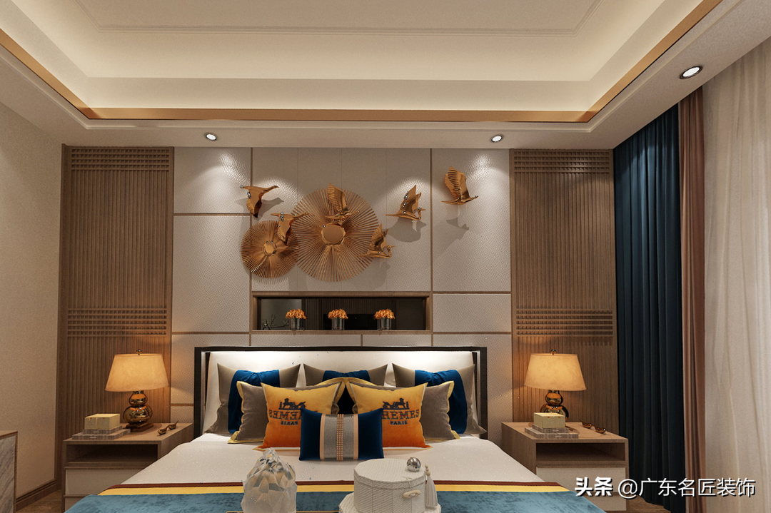 457m²新中式别墅府邸，一起揭开她至臻至美的尊容装修效果图片_26