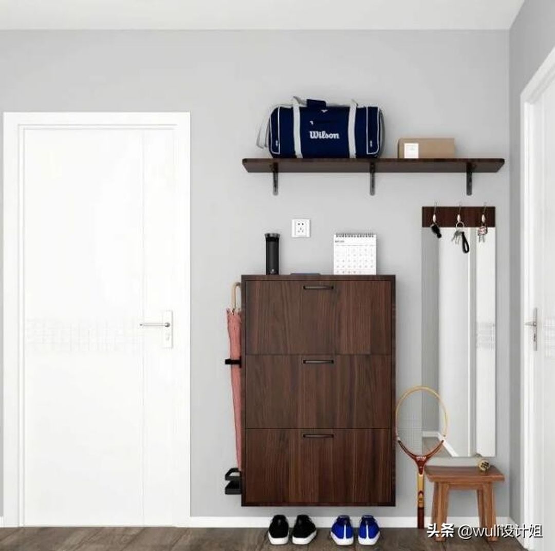 恕我直言，30个玄关设计总有一款适合你！装修效果图片_3