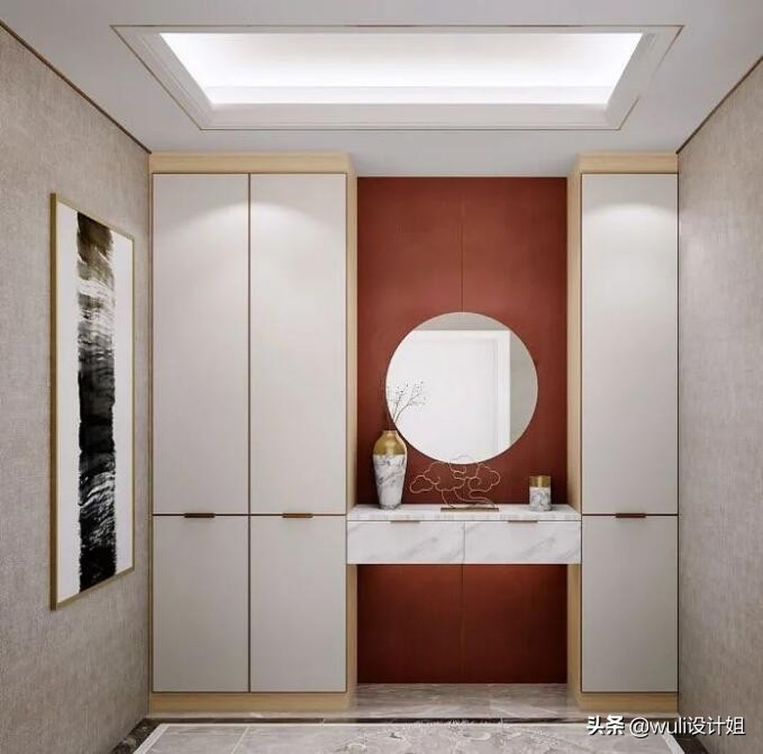 恕我直言，30个玄关设计总有一款适合你！装修效果图片_25