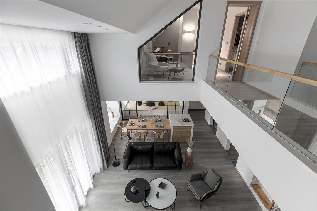 「家居设计」215㎡异形复式空间大改造「田·原」装修效果图片_18