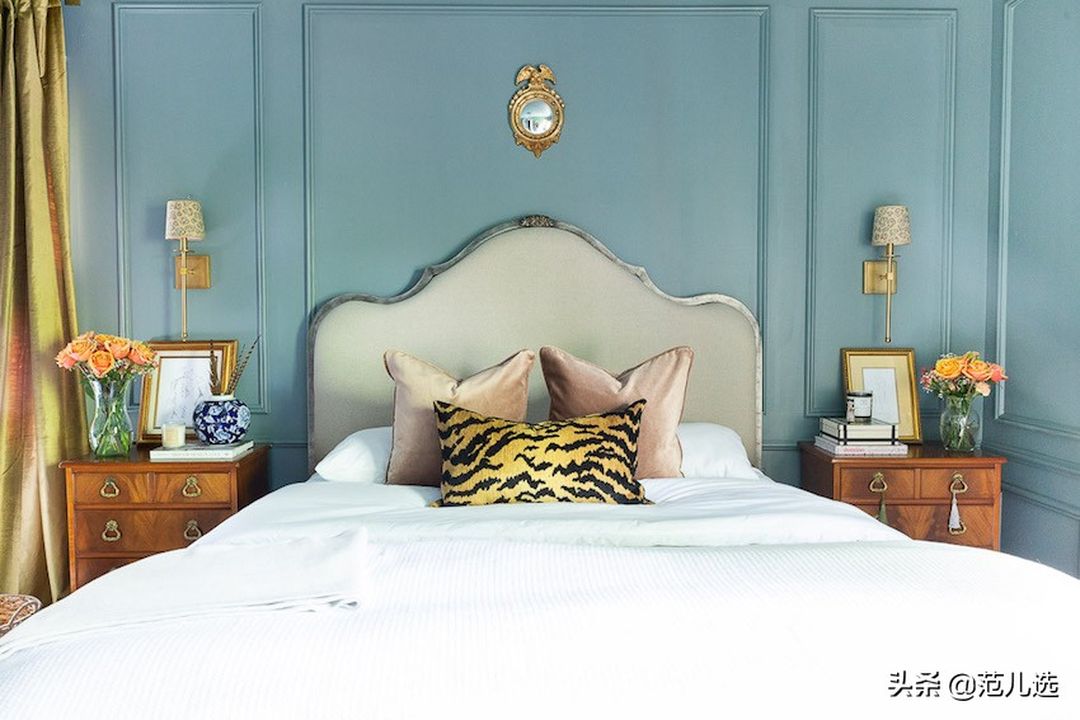 蓝色卧室更适合脑力工作者 | 睡眠不好不妨让你的卧室蓝起来装修效果图片_9