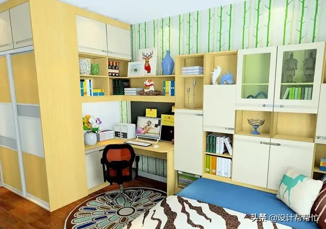 新房装修，记得这样装工作区，将来入住不后悔装修效果图片_5