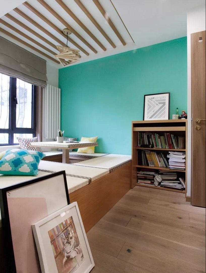 家装小课堂｜灵活百变的榻榻米，拯救你的不开心装修效果图片_25