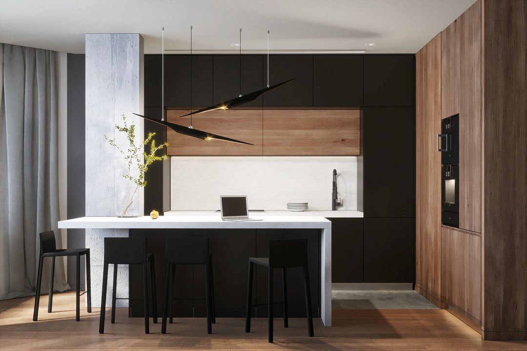 「家居设计」当北欧遇上工业风，颜值与格调兼备的理性生活装修效果图片_1