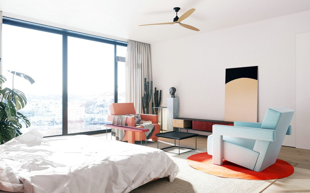 「家居设计」多彩新型北欧风公寓，充满创意与艺术感的独特设计装修效果图片_19