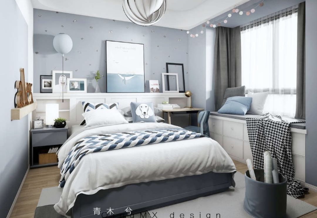 15个创意满满的儿童房设计，给宝贝一个有趣的小窝装修效果图片_4