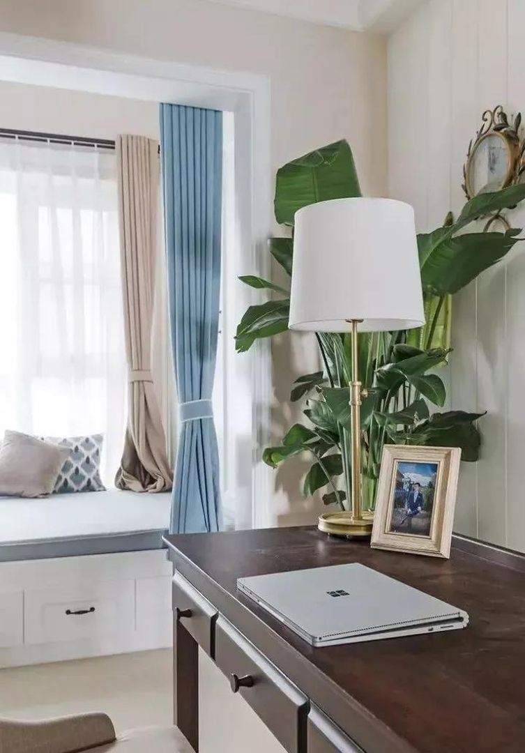 135㎡美式风三居，温馨而清新的生活感装修效果图片_10