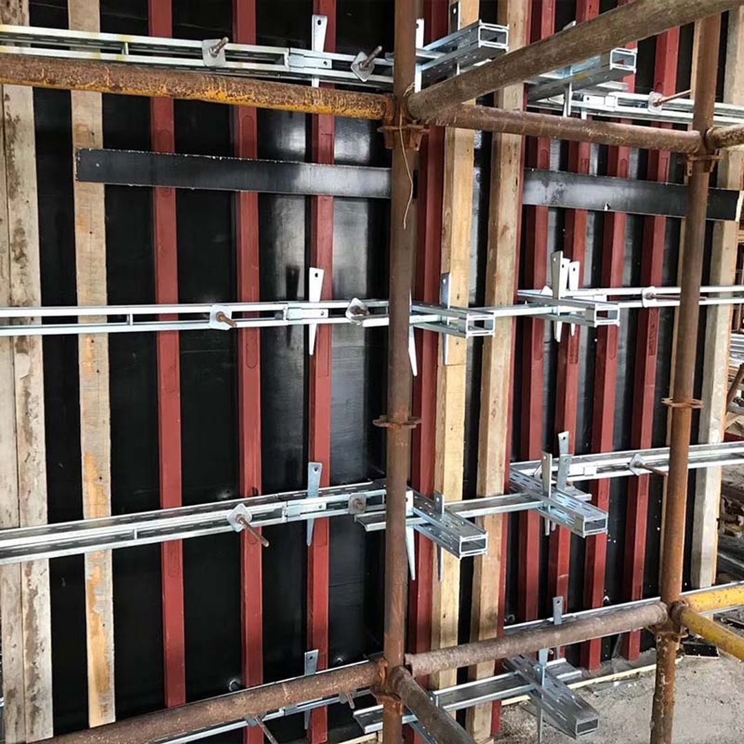 新型建筑模板钢支撑体系装修效果图片_3
