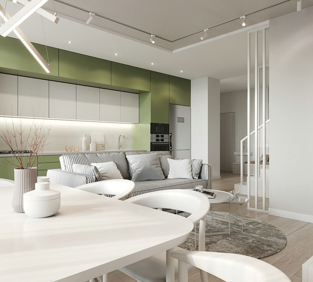 「家居设计」北欧风小复式设计，清新文艺装修效果图片_5