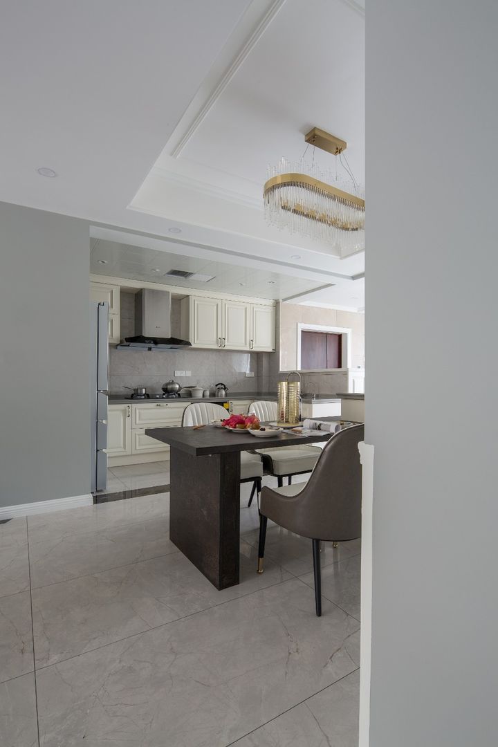 「家居设计」轻奢+现代风格，营造多元化空间 | 自贡名筑设计装修效果图片_8