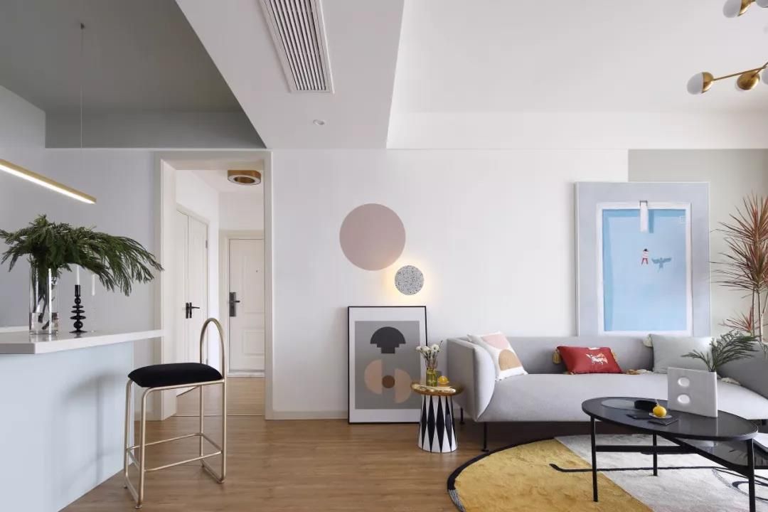 107㎡舒适北欧风装修，邂逅理想生活装修效果图片_5