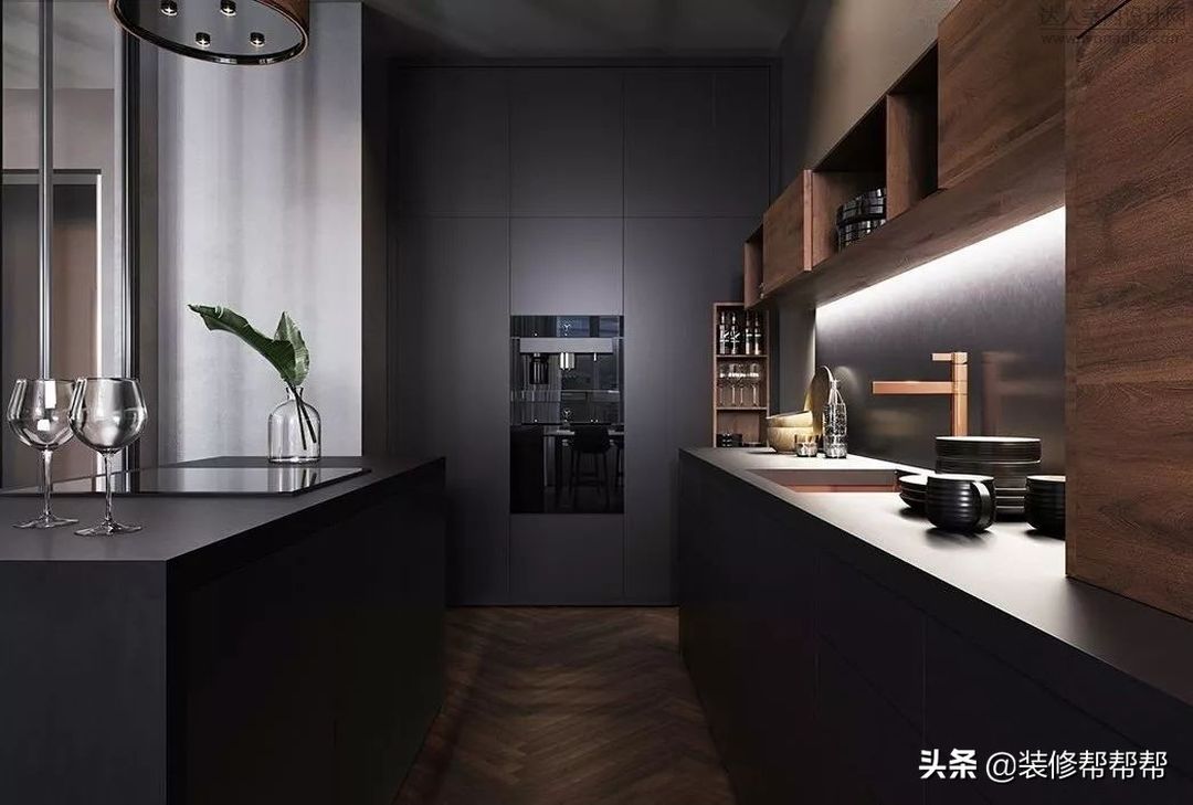 高级黑的美，精选合集作品装修效果图片_40