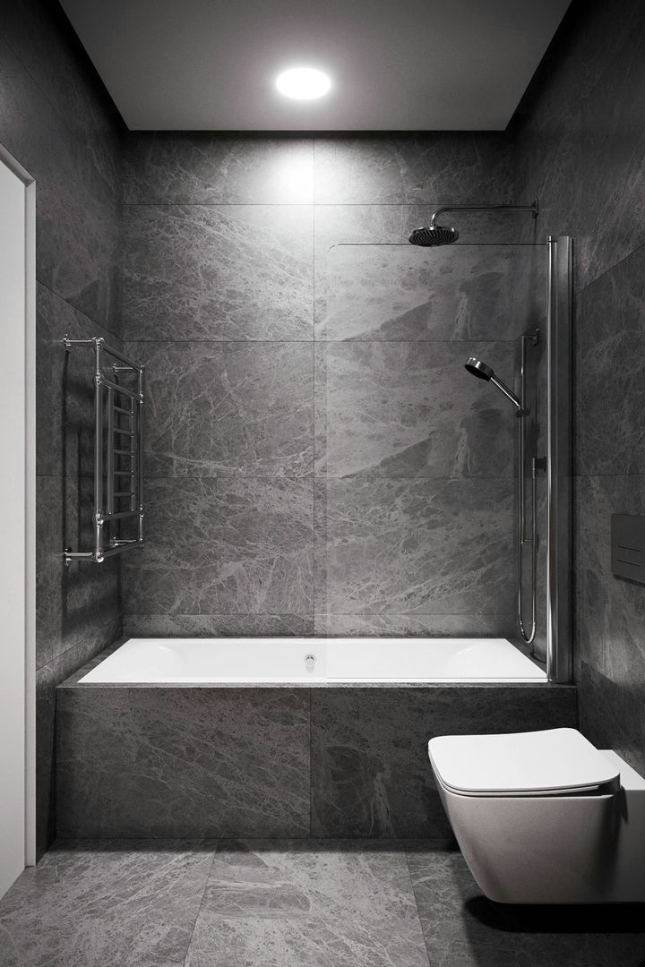 「家居设计」 俄罗斯工业风小户型公寓-室内设计装修效果图片_25