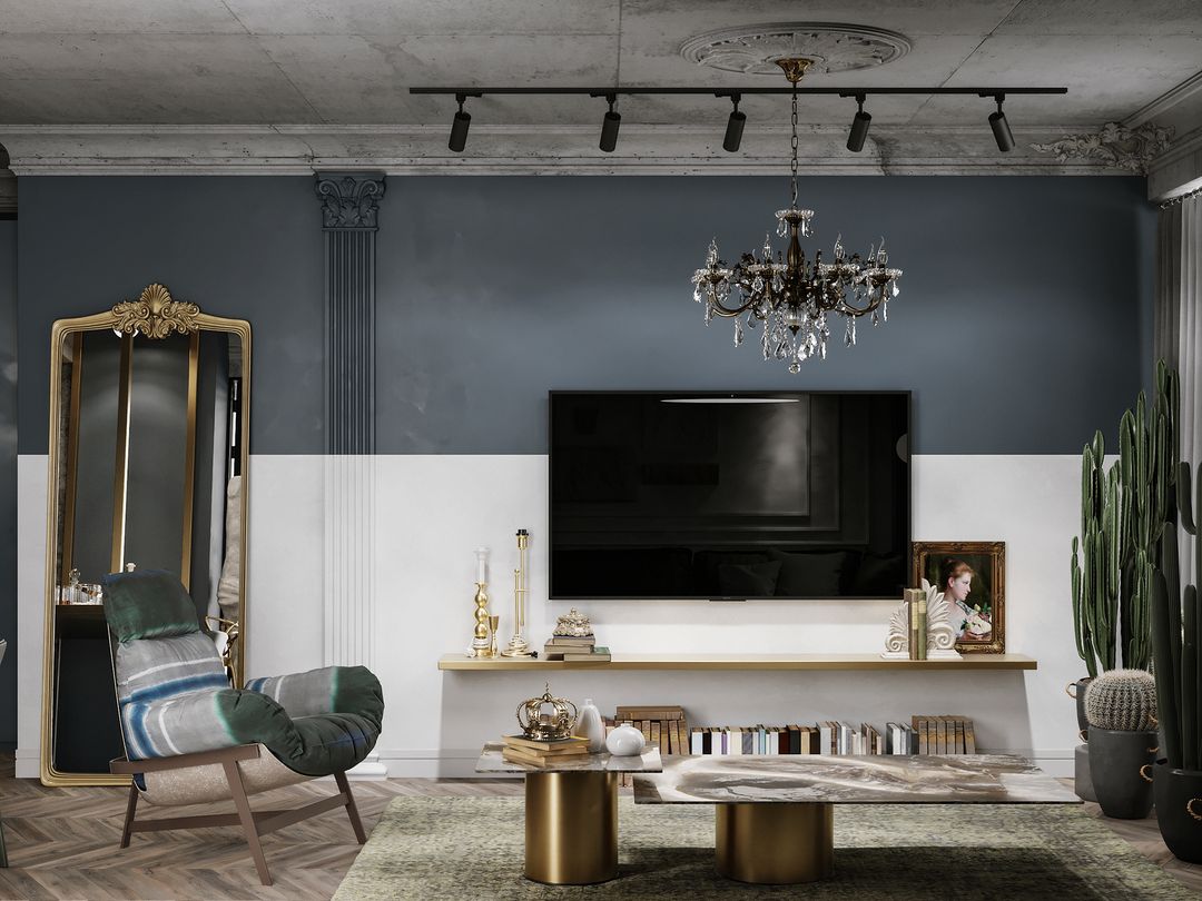 「家居设计」 极简欧式 - 并不只有繁琐才能表达欧式装修效果图片_5