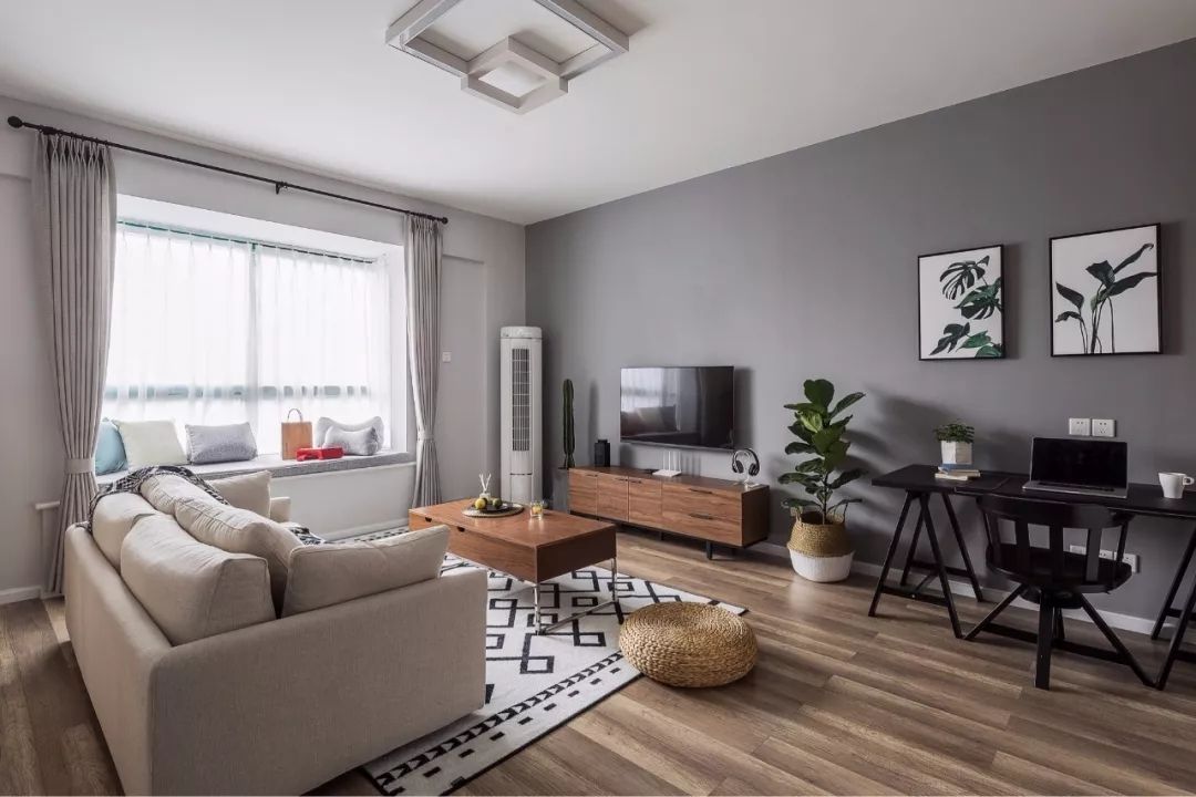 客厅有飘窗，18张软装搭配值得参考装修效果图片_15