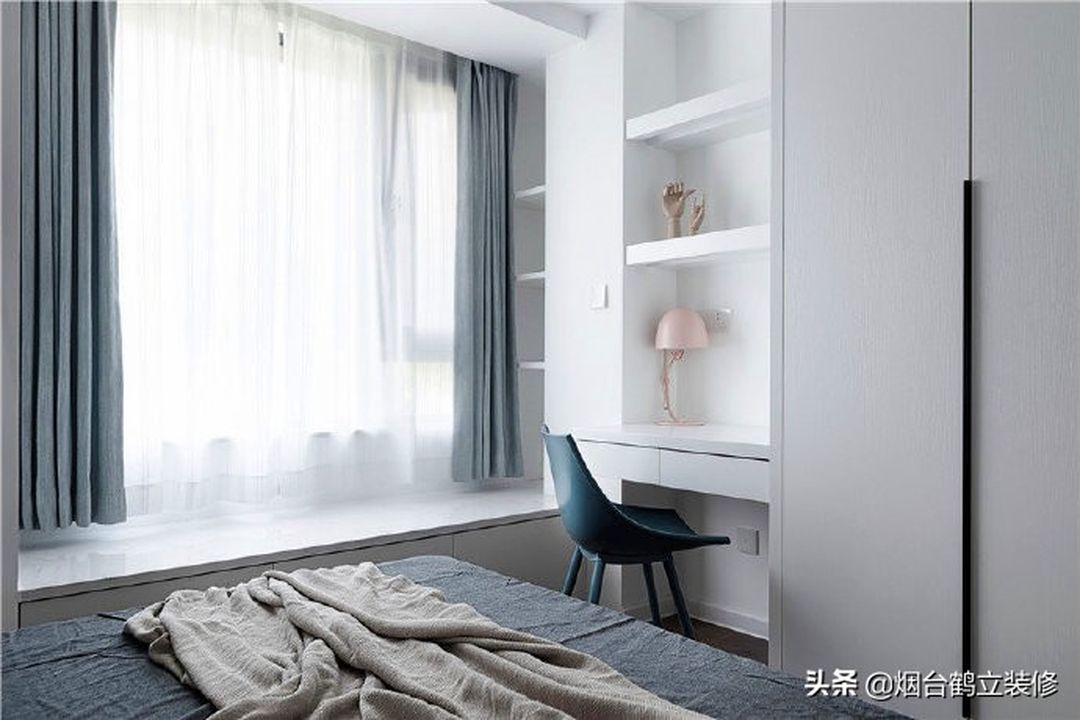 108平简约混搭风装修，干练整洁，舒适干净的家装修效果图片_9