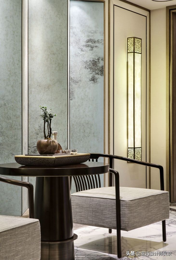 汕头龙光御海天禧65#联排别墅样板房装修效果图片_11