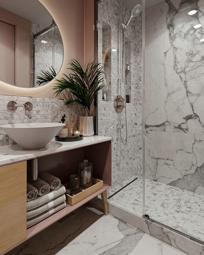 「家居设计」北欧橡皮粉LOFT设计装修效果图片_9