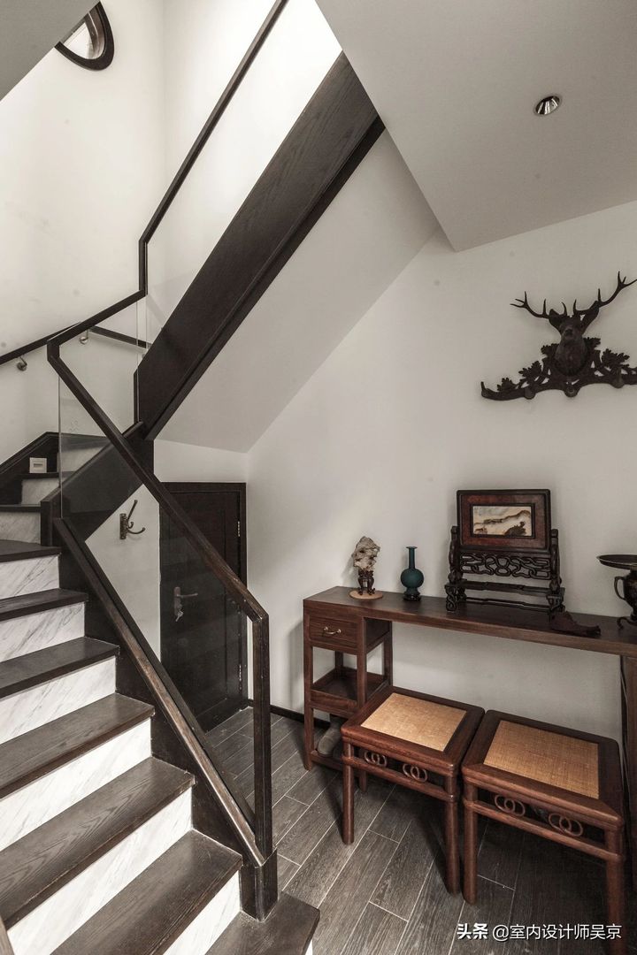 200m²中式小别墅。装修效果图片_5