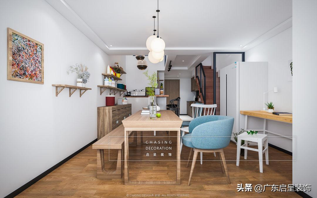 华新智汇｜58㎡ 小复式装修效果图片_2