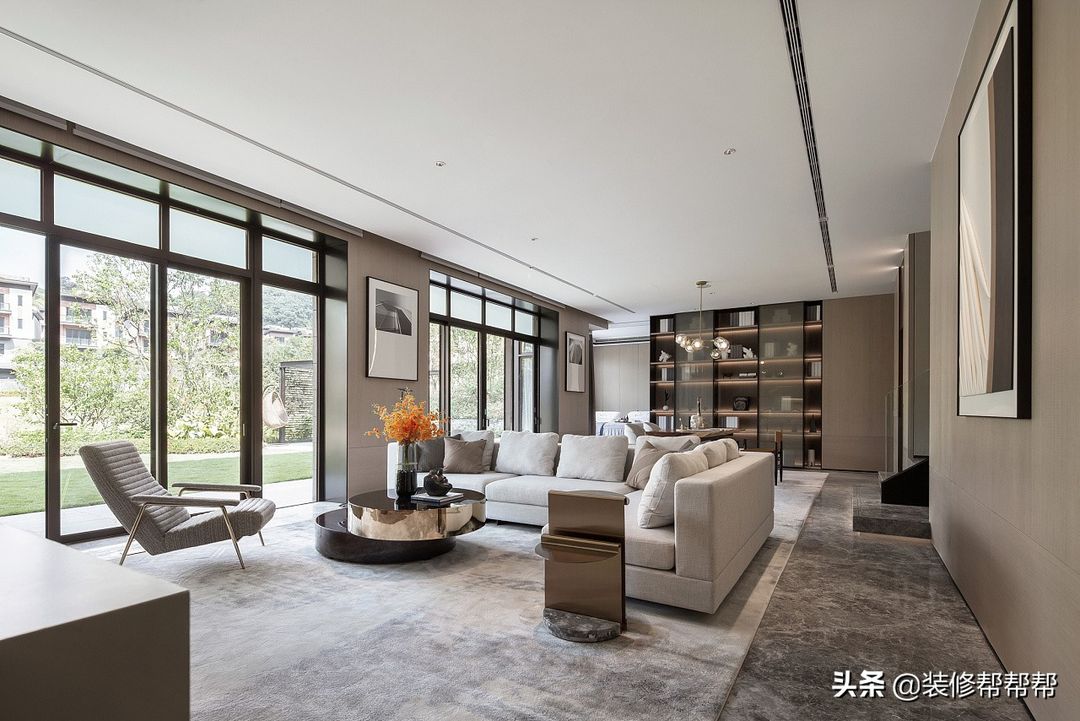 510㎡温泉城别墅,向美而生，惬意人居装修效果图片_4