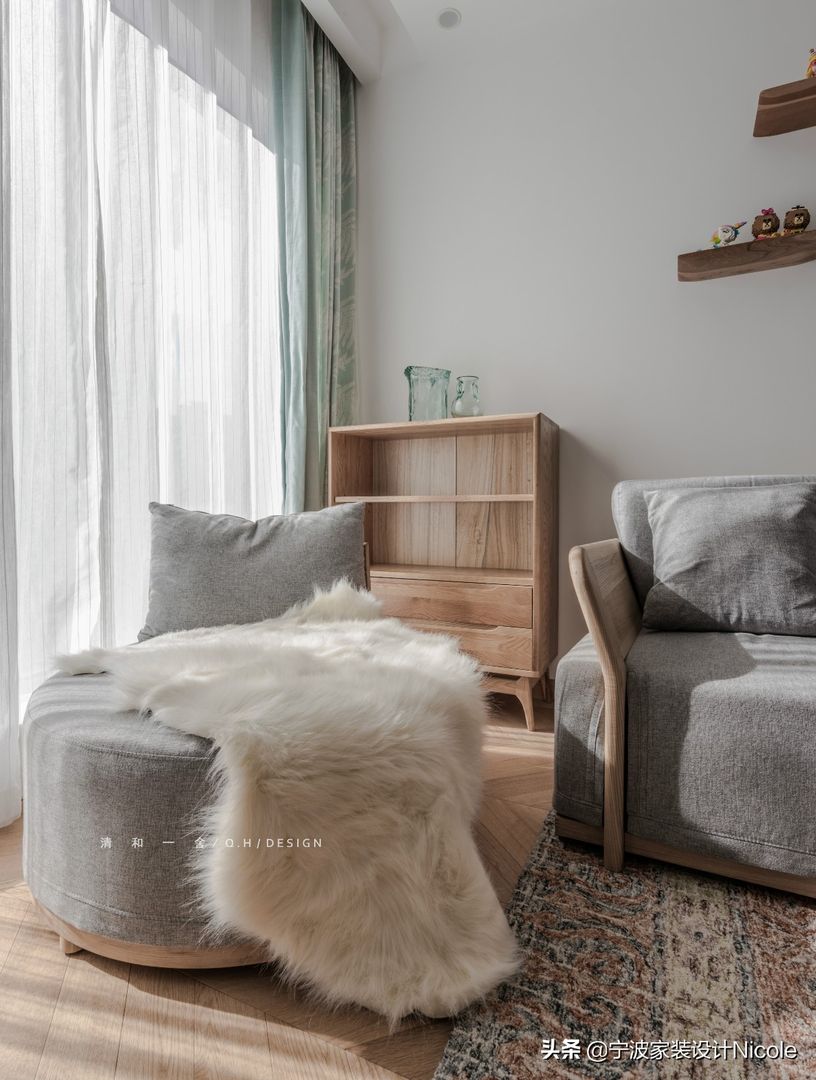 日式风格 丨 85平米日系MUJI风装修效果图片_6