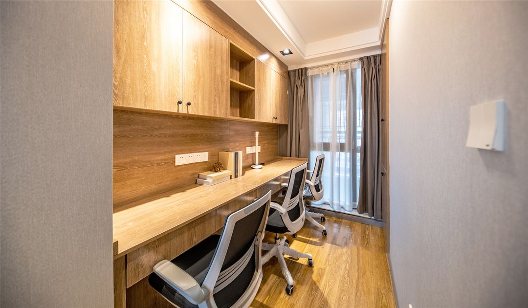 16张小户型适用的书房设计，可以参考装修效果图片_9